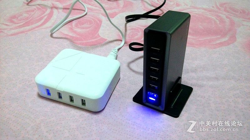 充电也要有分工——ROCK智能六口USB充电器