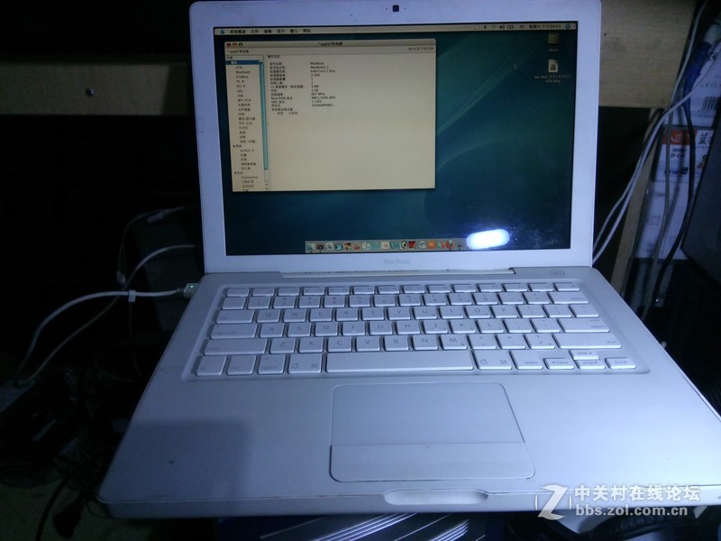 一台苹果笔记本，A1181，配置我也看不懂，苹果系???统我也不会操作；