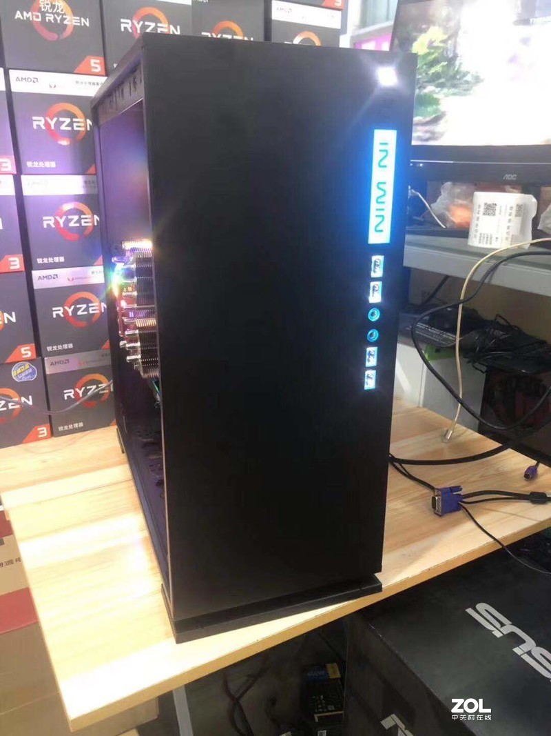 AMD (线程撕裂者) 2950X 处理器 16核32线程 装机图