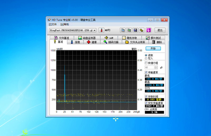 #金速F9 PRO 256G SSD众筹试用# 要快，要更快（体验）