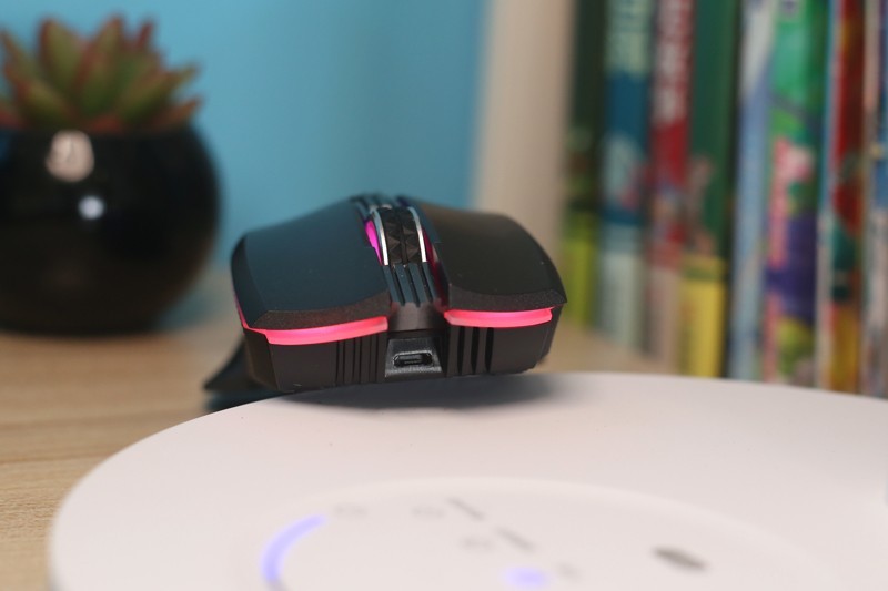 雷柏双模RGB鼠标 小白初体验 有型有色还有速度