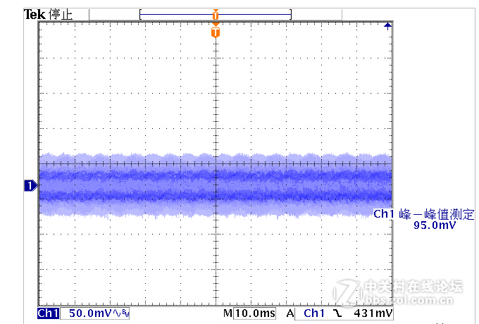 #航嘉对比# 来看12款450W电源满载纹波测试