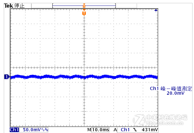 #航嘉对比# 来看12款450W电源满载纹波测试