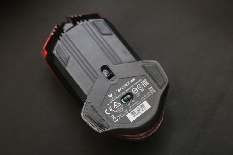 雷柏双模RGB鼠标 小白初体验 有型有色还有速度