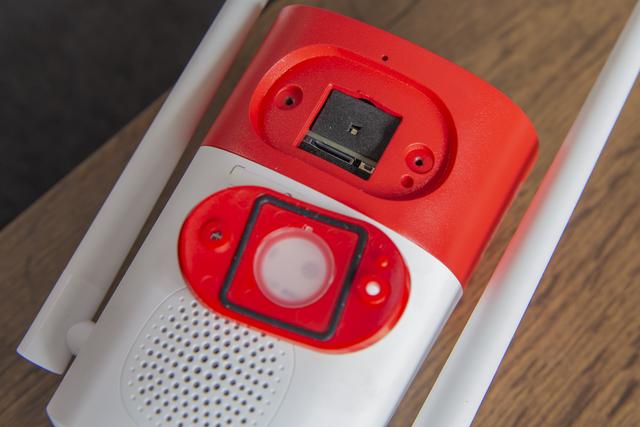 有线无线声光震慑，360智能摄像机警戒版多重防护保安居