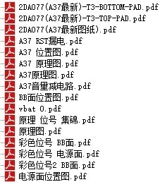 OPPO A37/A57/A59S手机维修图纸 电路原理图纸 主板位置图纸 PDF线路图