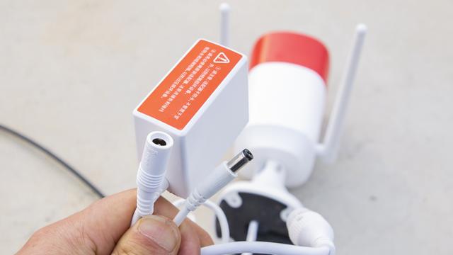 有线无线声光震慑，360智能摄像机警戒版多重防护保安居