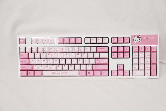 少女心轰炸机——REALFORCE 燃风 &HelloKitty合作款静电容键盘评测