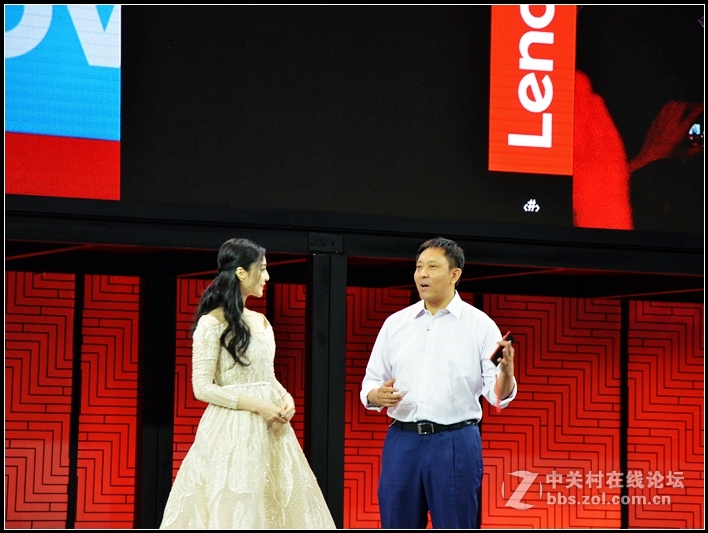 联想528 Tech World联想集团执行副总刘军与范爷互动