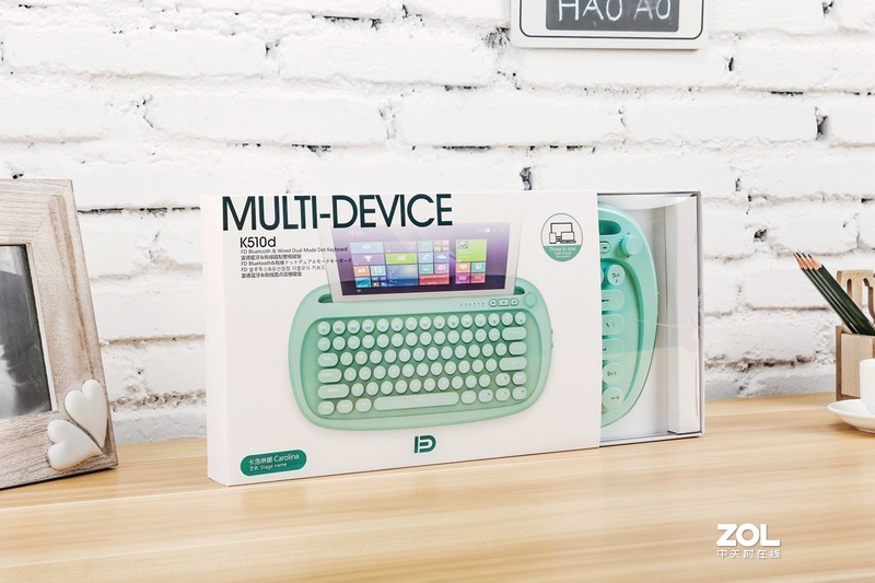 有线无线两相宜，女性向富德卡洛琳娜双模键盘