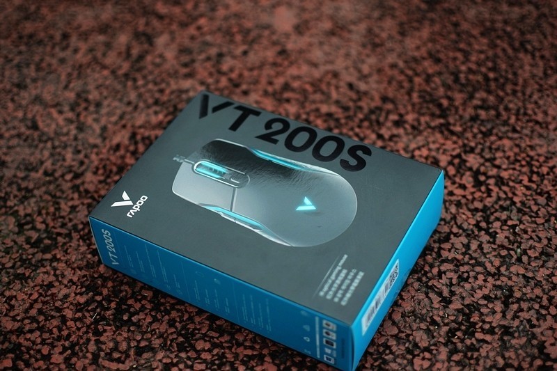 PMW3389光学传感器 16000DPI 雷柏VT200S电竞游戏鼠标