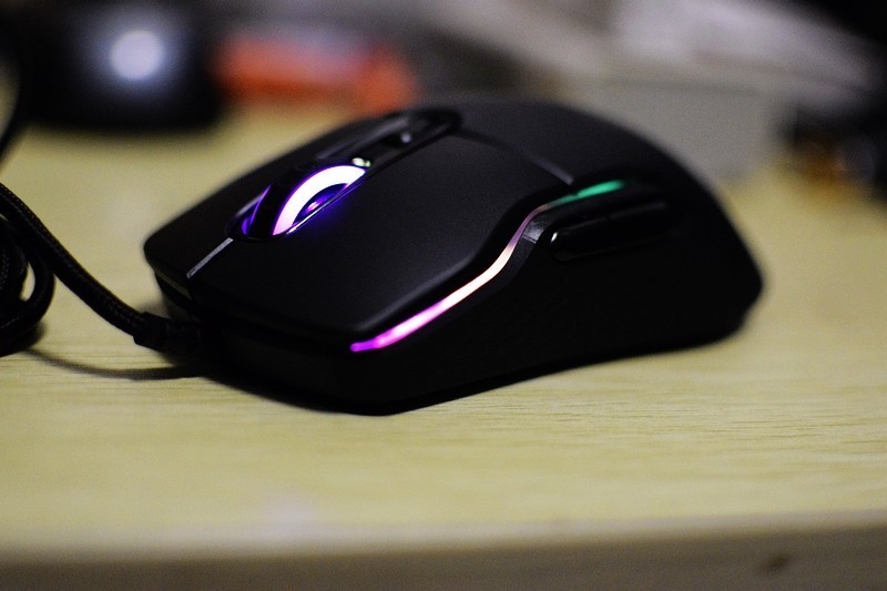 PMW3389光学传感器 16000DPI 雷柏VT200S电竞游戏鼠标