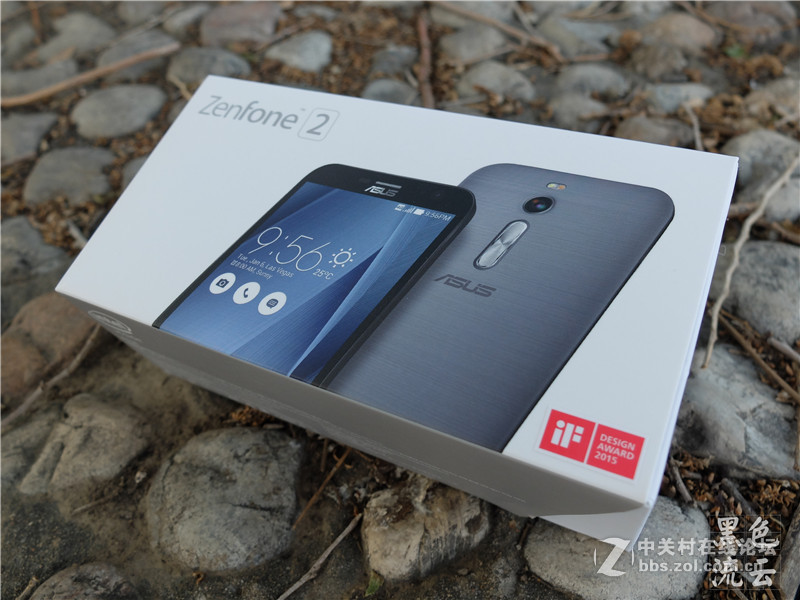 华硕Zenfone2 顶配版银灰色入手开箱！