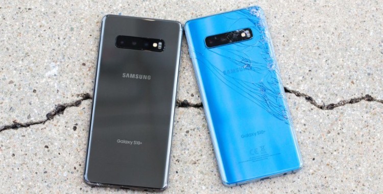 玻璃版Galaxy S10+ VS 陶瓷版Galaxy S10+：陶瓷背板有多坚硬？