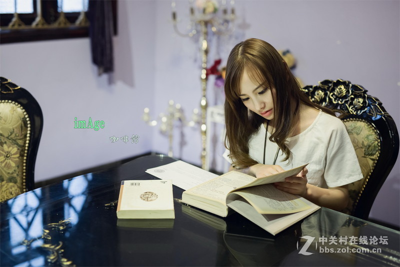 适马50mm f/1.4 DG HSM{Lily image 咖啡馆...人像}