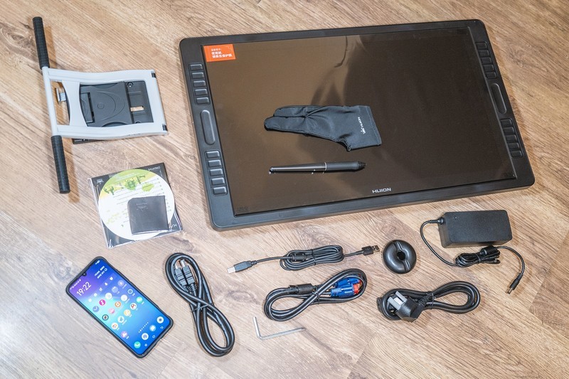 绘王超大数位屏Kamvas Pro22（2019）绘出大视界