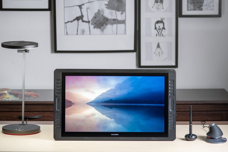 绘王超大数位屏Kamvas Pro22（2019）绘出大视界