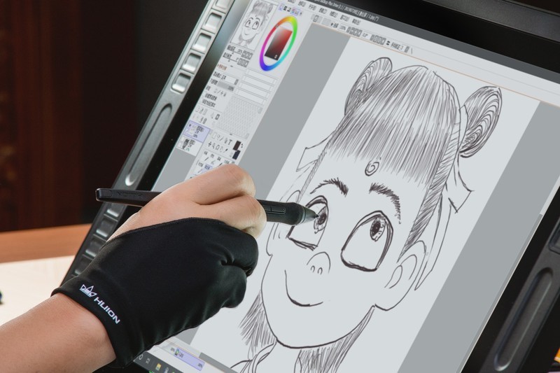 绘王超大数位屏Kamvas Pro22（2019）绘出大视界