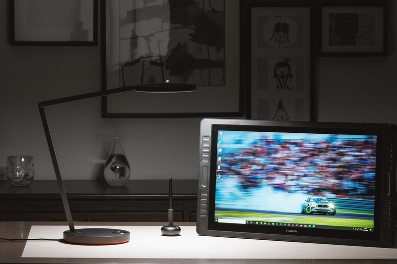 绘王超大数位屏Kamvas Pro22（2019）绘出大视界