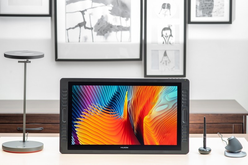 绘王超大数位屏Kamvas Pro22（2019）绘出大视界