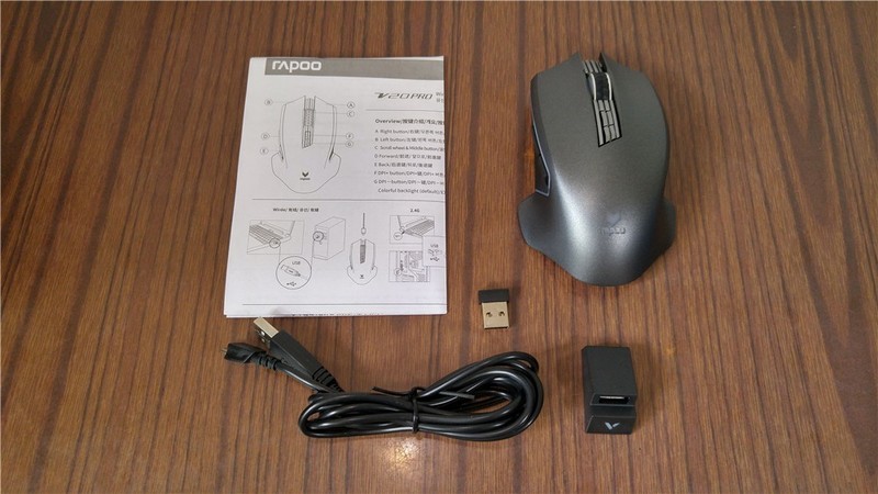 炫酷幻彩 无线畅玩——雷柏V20PRO双模无线幻彩RGB游戏鼠标体验