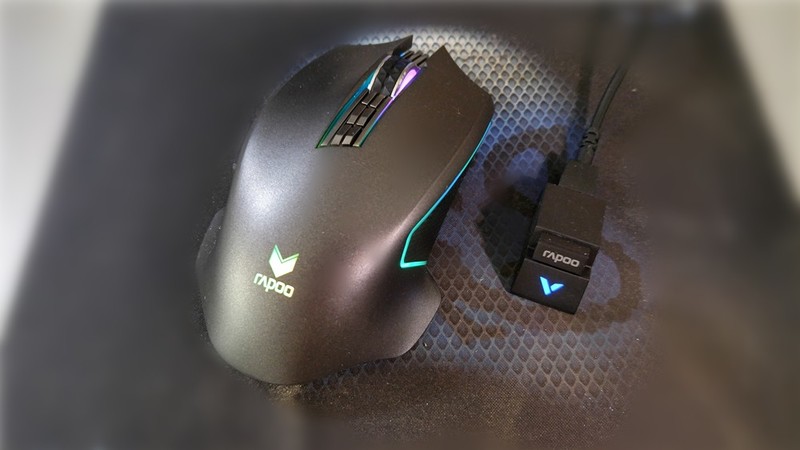 炫酷幻彩 无线畅玩——雷柏V20PRO双模无线幻彩RGB游戏鼠标体验