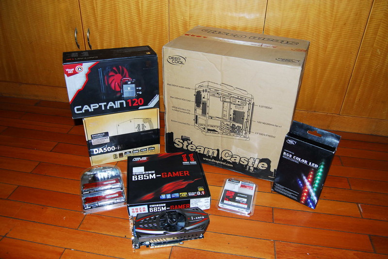 冰冰凉、玩攒机！！大白抵御酷暑！！就是这么任性！！