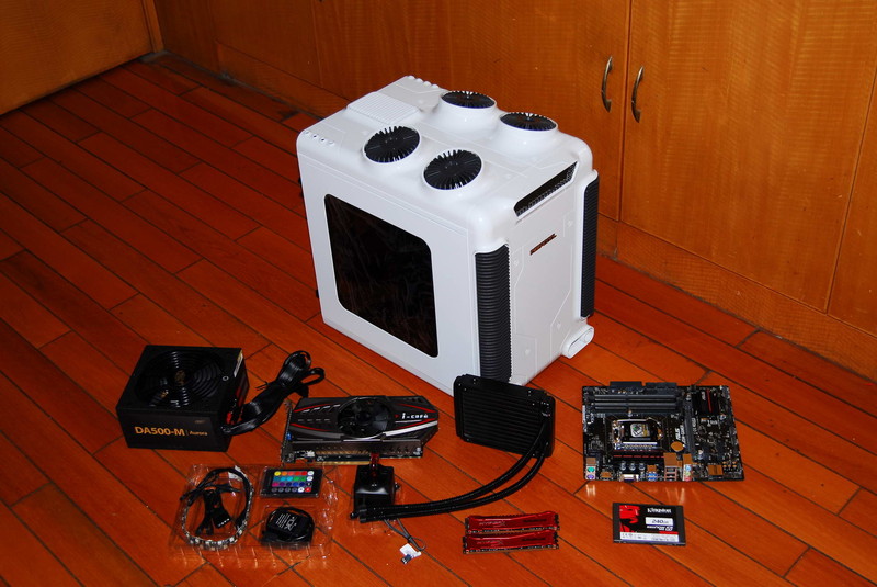 冰冰凉、玩攒机！！大白抵御酷暑！！就是这么任性！！