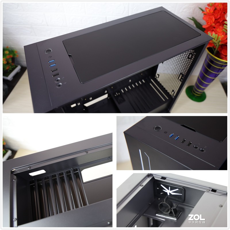 显卡竖装 顶置IO 领跑ATX3.0时代机箱鑫谷开元K1开箱首晒