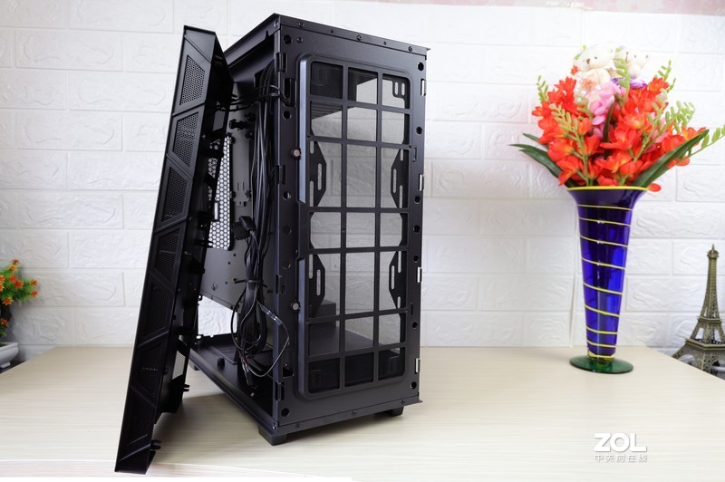显卡竖装 顶置IO 领跑ATX3.0时代机箱鑫谷开元K1开箱首晒