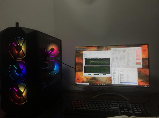 ATX2.0与ATX3.0机箱烤机温度对比测试，竖装显卡真的会把风挡死？