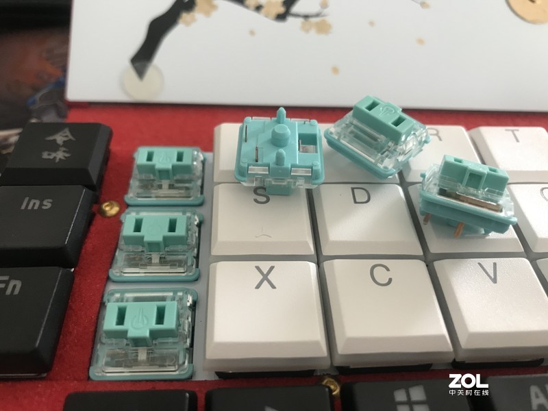 凯华超薄矮轴最新定制款！名为知更鸟轴！