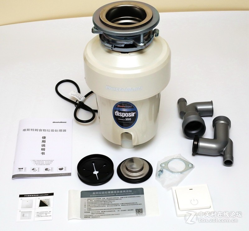 细说垃圾处理器安装和选购技巧——唯斯特姆D100垃圾处理