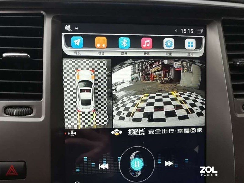 日产途乐安装探长360全景行车记录仪，360度全景无盲区