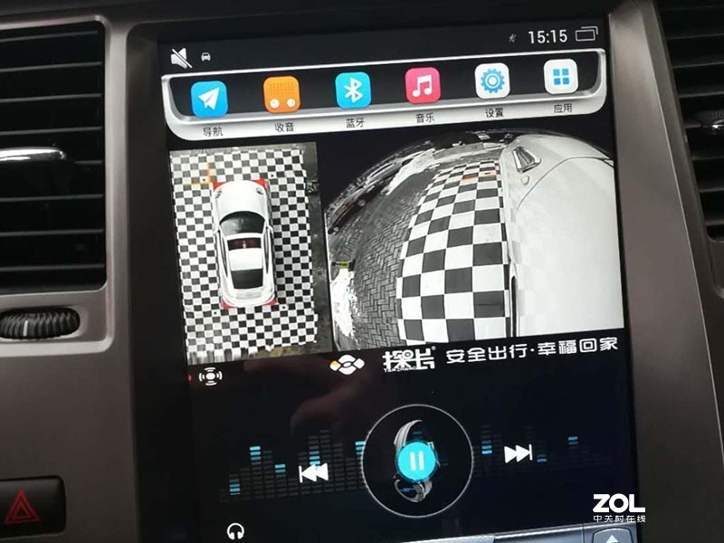 日产途乐安装探长360全景行车记录仪，360度全景无盲区