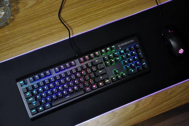 高冷范，赛睿APEX  M750机械键盘开箱