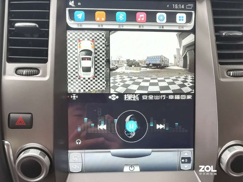 日产途乐安装探长360全景行车记录仪，360度全景无盲区