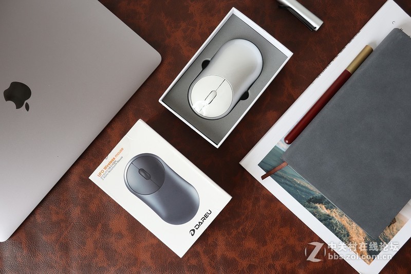 精致便携 动静皆宜——达尔优UFO飞碟无线鼠标体验