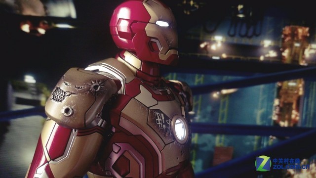 手机屏摄:HTC One M9+拍钢铁侠战衣MK42