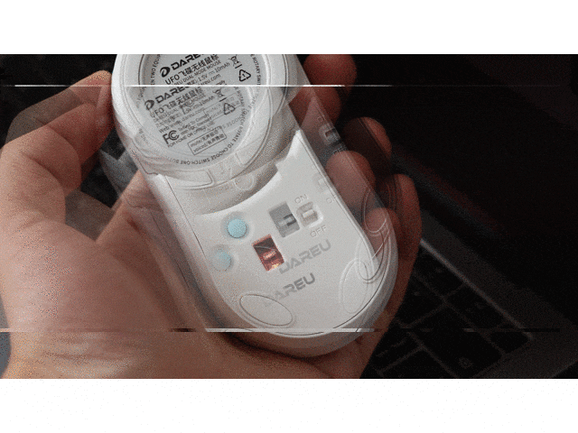 精致便携 动静皆宜——达尔优UFO飞碟无线鼠标体验