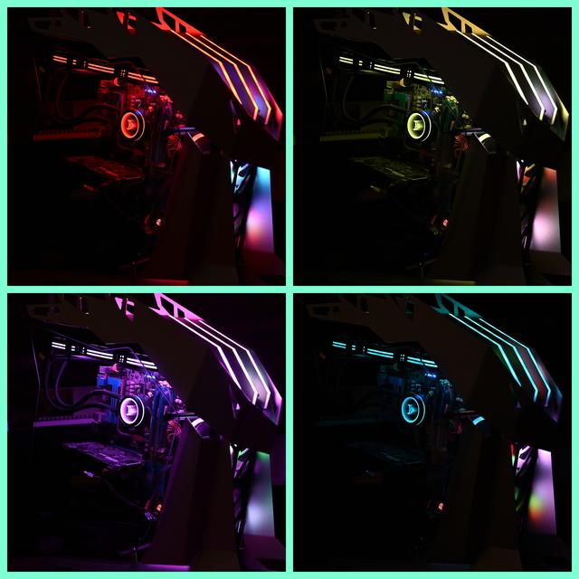 钢筋铁骨的肌肉型机箱，科幻风的大水牛铁血战士体验