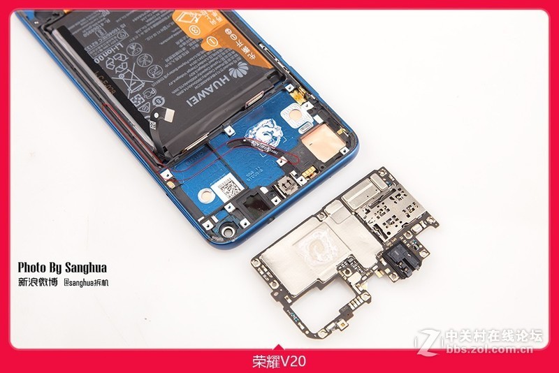 麒麟980顶配荣耀v20深一度原创拆机bysanghua拆机