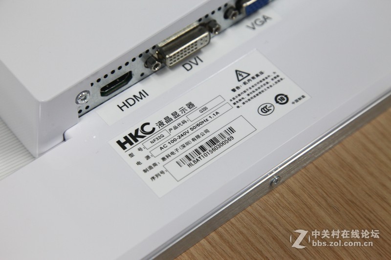 【6●18】提前抢HKC ， 入手Q320开箱晒机篇，主流32寸2K屏中的“冈本”