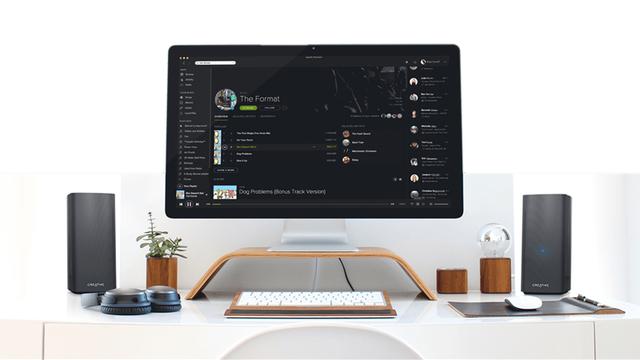 小桌子也能放得下的紧凑音箱，创新T100蓝牙桌面音箱开箱体验