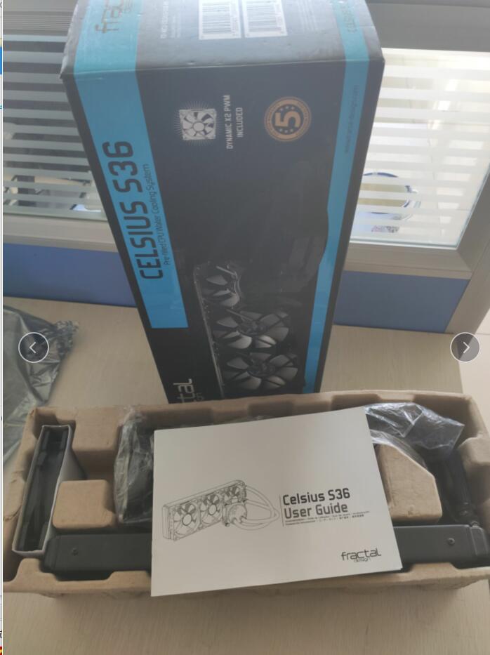 全新fractal design celsius s36 360水冷散热器 499