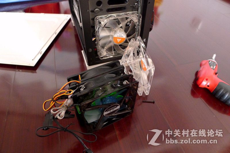 金河田超越荣耀版机箱散热大改造