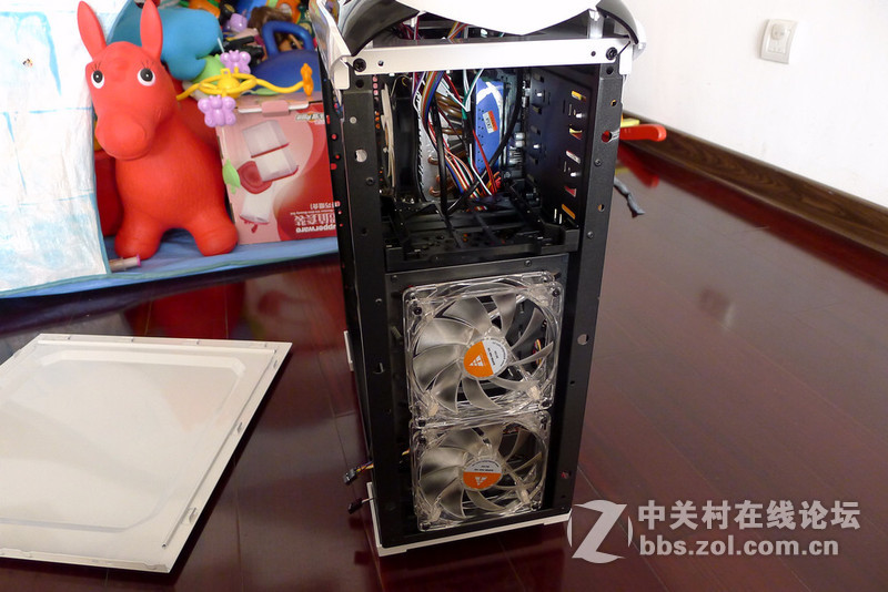 金河田超越荣耀版机箱散热大改造