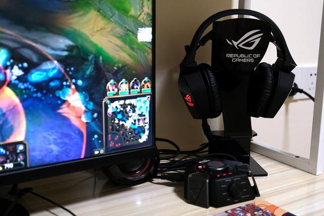 ROG百夫长7.1 游戏耳机评测，七百价位+外置独立声卡