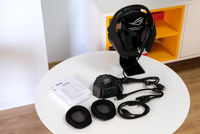 ROG百夫长7.1 游戏耳机评测，七百价位+外置独立声卡