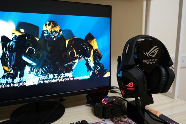 ROG百夫长7.1 游戏耳机评测，七百价位+外置独立声卡